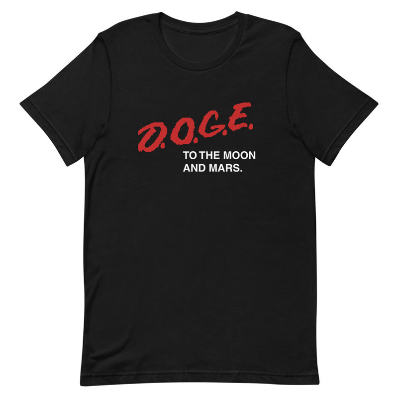 Doge To the Moon and Mars DARE Tee